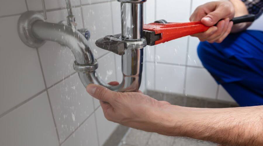 Indoor tankless water heater installation in Willard, MT